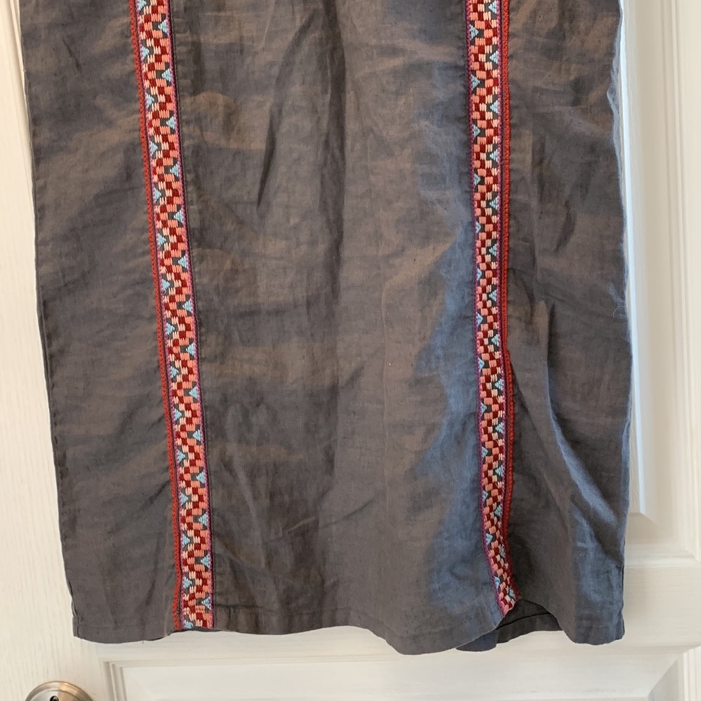Johnny Was Linen Dress size Small - Picture 4 of 8